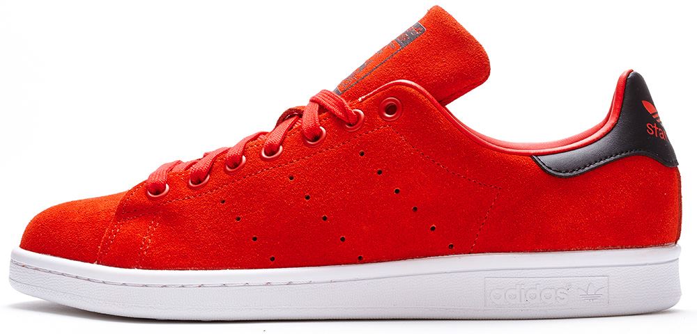 adidas stan smith rouge daim